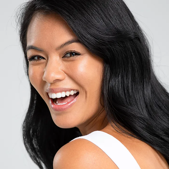 Portrait of a woman smiling
