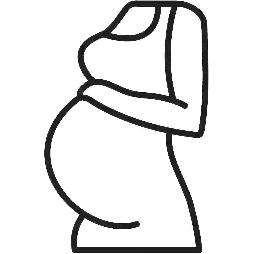 Pregnancy safe icon