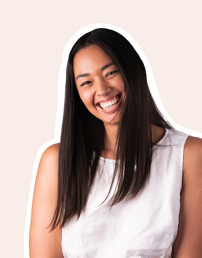 Portrait  of a woman smiling