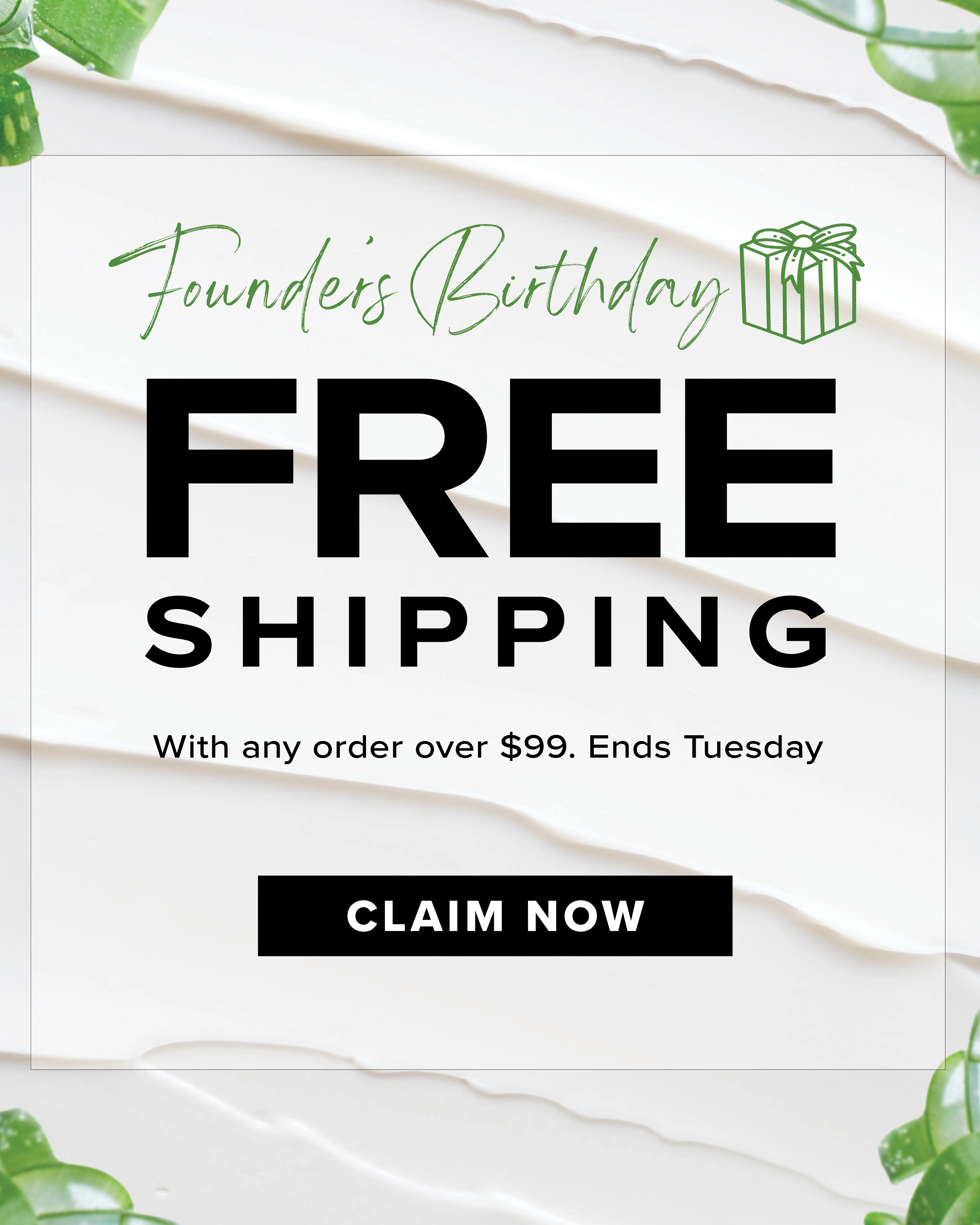 Free Shipping Pop Up