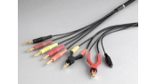Model 5809 low cost kelvin clip lead set 4860