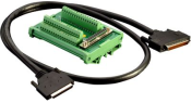 U2901a terminal block and scsi ii 68 pin connector with 1 meter cable 15907