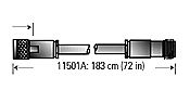 11500a cable assembly type n m to type n m dc to 60 ghz 16600