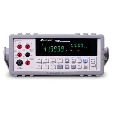 U3402a digital multimeter 5 digit dual display 5239
