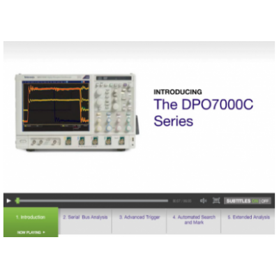 Dpo7000c digital phosphor oscilloscope 1 5356