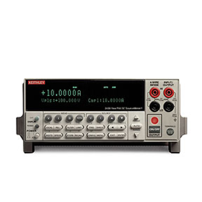 Model 2430 1kw pulse mode sourcemeter w measurements up to 100v and 10a 3862
