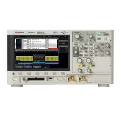 Msox3012a oscilloscope 100 mhz 2 analog plus 16 digital channels 6637