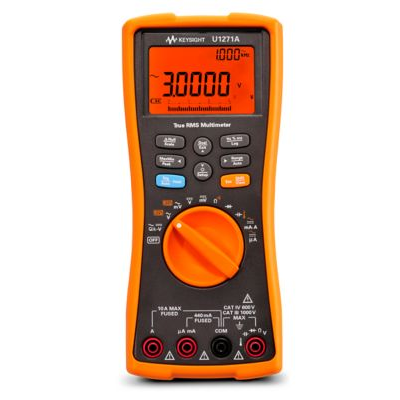 U1271a handheld digital multimeter 4 digit water and dust resistant 5249