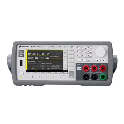 B2901a precision source measure unit 1 ch 100 fa 210 v 3 a dc 105 a pulse 7578
