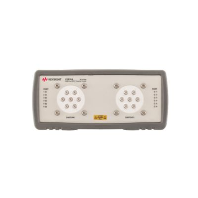 U1816a usb coaxial switch dc to 8 ghz dual sp6t 7775