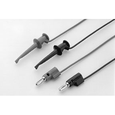 Model 1681 2 wire general purpose clip on test lead set for dmms 4832