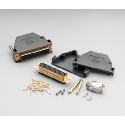 Model 3791 kit78 r 78 pin female d sub connector kit contains 2 female d sub connectors and 156 solder cup contacts 4719