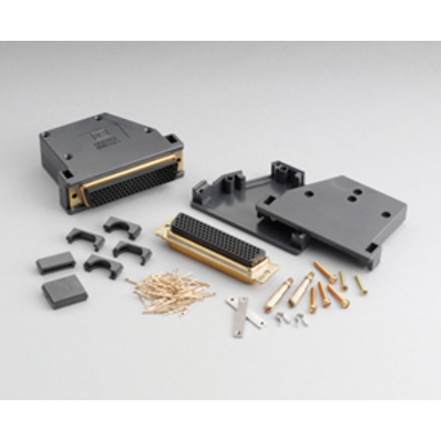 Model 3792 kit104 r 104 pin male d sub connector kit contains 2 male d sub connectors with housings and 208 solder cup contacts 4721