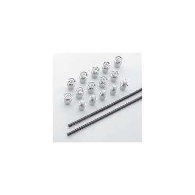 Model 4803 low noise coax cable kit w 15m 50ft of low noise cable 10 male bnc connectors 5 female bnc chassis mount connectors for models 82 485 590 595 7158 5045