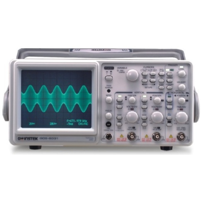 Gos 6031 30mhz 2 channel readout analog oscilloscope with cursor measurement and frequency counter 11670