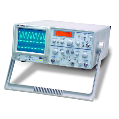Gos 630fc 30mhz 2 channel analog oscilloscope 11689