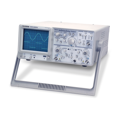 Gos 620fg 20mhz 2 channel analog oscilloscope with 1mhz function generator 11699