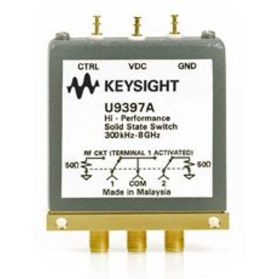 U9397a fet solid state switch 300 khz to 8 ghz spdt 12018