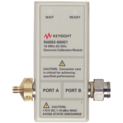N4693a electronic calibration module ecal 10 mhz to 50 ghz 24 mm 2 port 14109