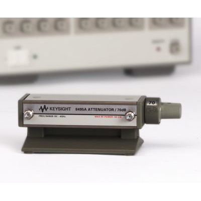 8495a manual step attenuator dc to 4 ghz 0 to 70 db 10 db steps 12158