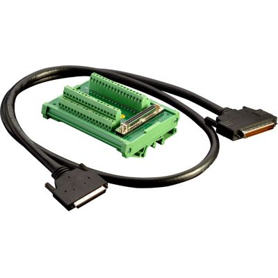 U2902a terminal block and scsi ii 68 pin connector with 2 meter cable 15904