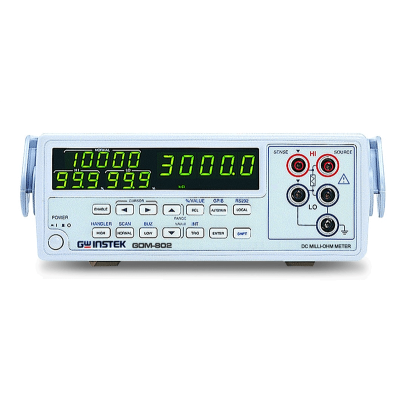 Gom 802 30000 counts programmable dc milli ohm meter 11921
