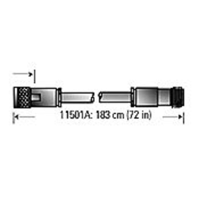 11500a cable assembly type n m to type n m dc to 60 ghz 16600