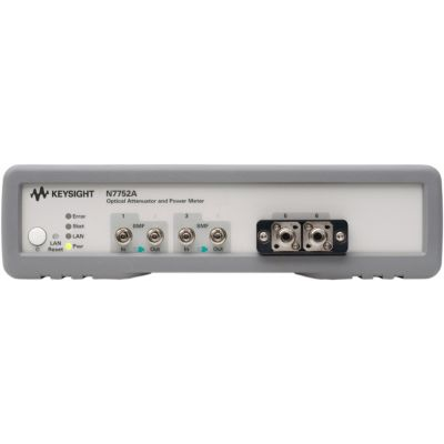 N7752a integrated two channel variable optical attenuator with two optical power meter channels 16730