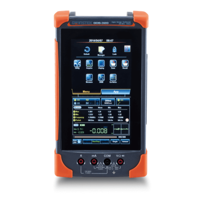 Gds 210 100mhz 2 channel full touch panel digital storage oscilloscope 11817