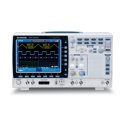 Gds 2202a 200mhz 2 channel digital storage oscilloscope 11728