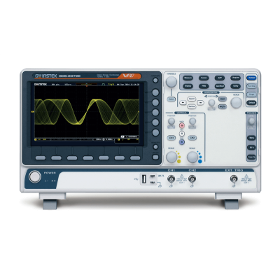 Gds 2202e 200mhz 2 channel digital storage oscilloscope 11759