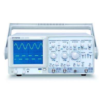 Gos 622g 20mhz 2 channel analog oscilloscope with hold off function 11687