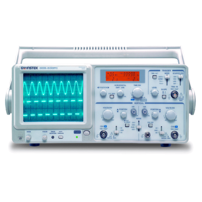Gos 630fc 30mhz 2 channel analog oscilloscope 11691