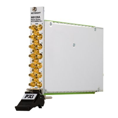M9128a pxi rf matrix switch 300 mhz 8x12 50 18301