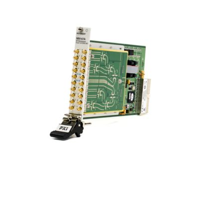 M9147a pxi rf multiplexer 3ghz quad 1x4 50 terminated common 18335