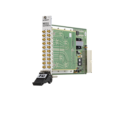 M9151a pxi high density rf multiplexer 3ghz quad 1x4 75 18387