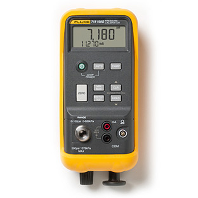 Fluke 718 series pressure calibrator with pressure vacuum pump 3245