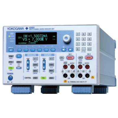 Smu yokogawa gs820 multi channel source measure unit digital i o installed model 24663