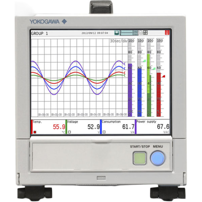 Da yokogawa paperless recorder with large display 24638