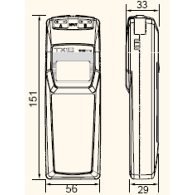 Thr digital thermometers tx10 series 25487