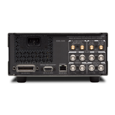 Sg sg384 sg380 series up to 6 ghz signal generators 26934