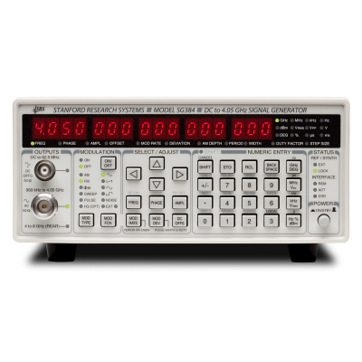 Sg sg396 sg390 series up to 6 ghz vector signal generators 26955