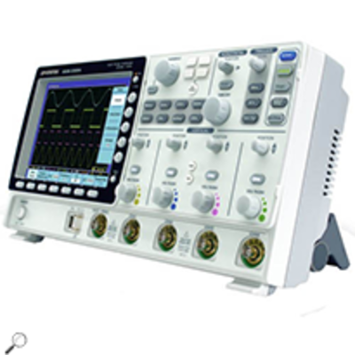 Gds 3354 350mhz 4 channel visual persistence oscilloscope 