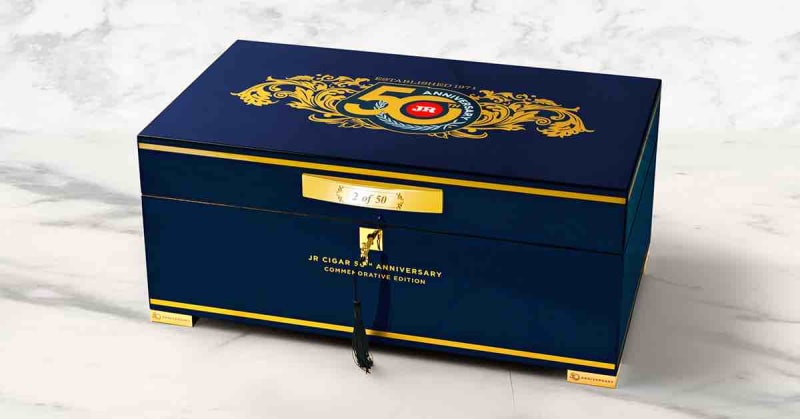 Cigar News: JR Cigar to Release 50th Anniversary Humidor Image