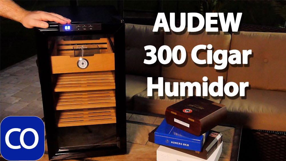AUDEW 300 Cigar Electronic Humidor Review Cigar World