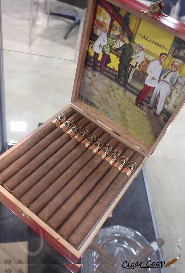 Cigar News: JRE Tobacco Co. Introduces Aladino Classic Elegante at 2023 PCA Image