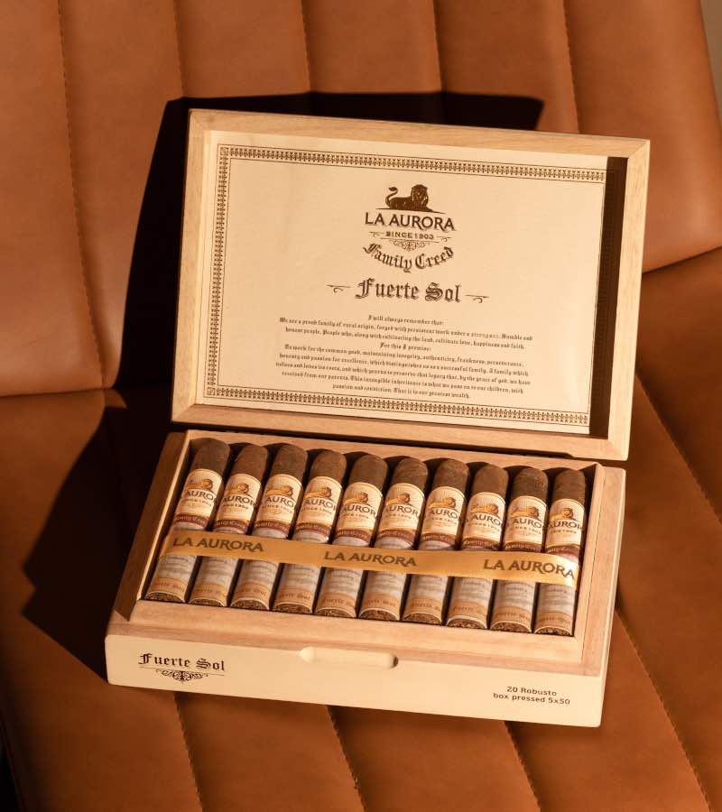 La Aurora to Launch Family Creed Series with Fuerte Sol | Cigar News Image