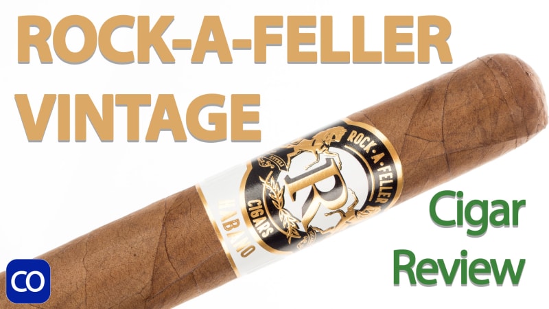 Rock-A-Feller Vintage Habano Toro Cigar Review Image