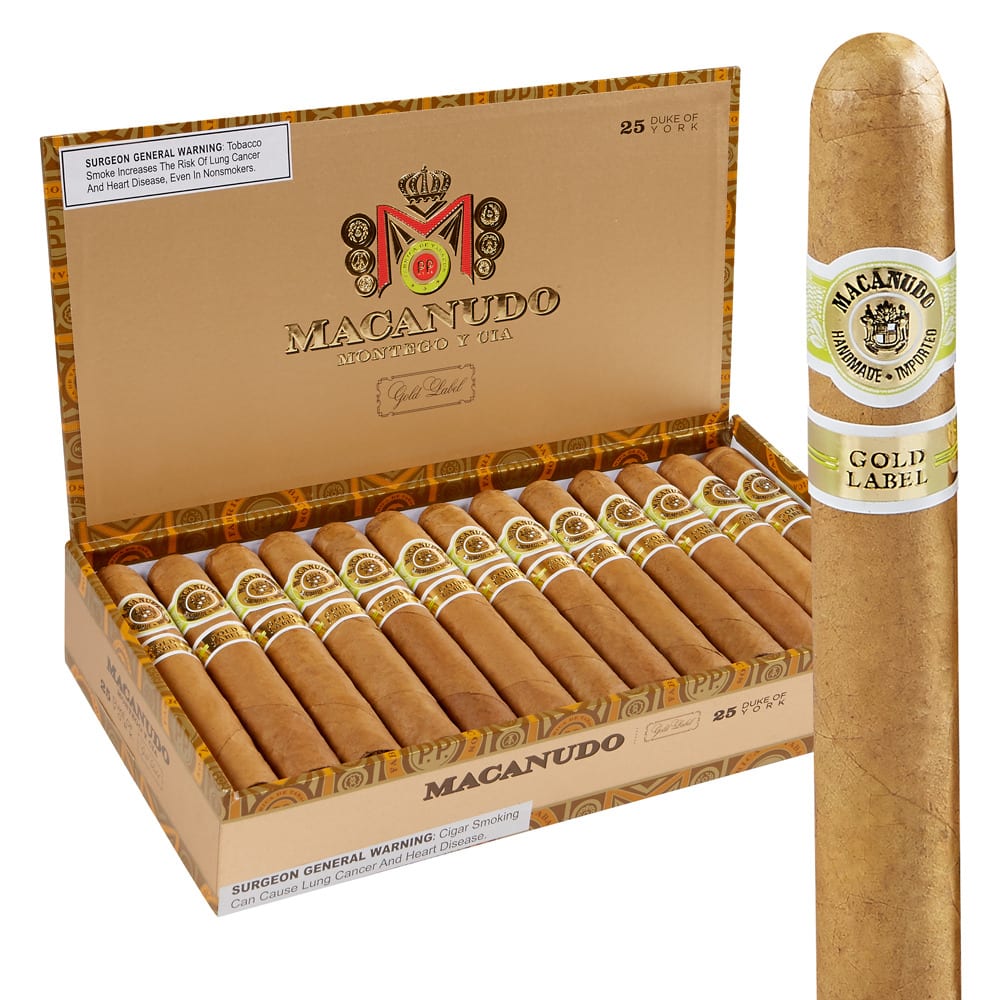 Macanudo Gold Label box image