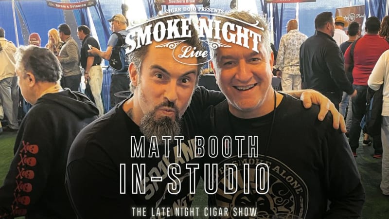Smoke Night LIVE – Matt Booth In-Studio Image